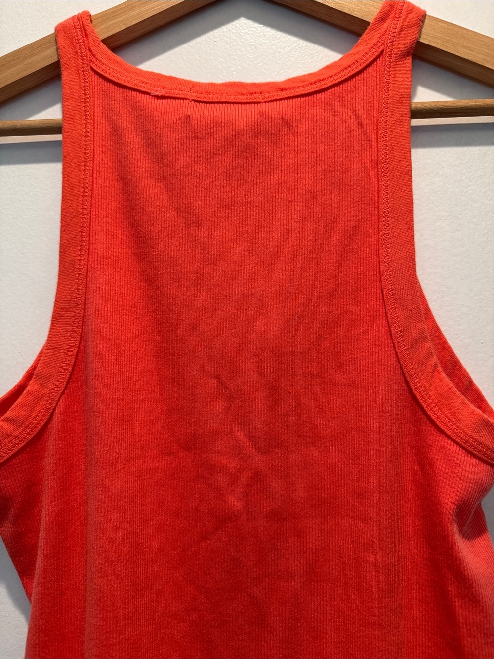 Michael Stars Hayes Persimmon Ribbed Tank - Picture 7 of 11